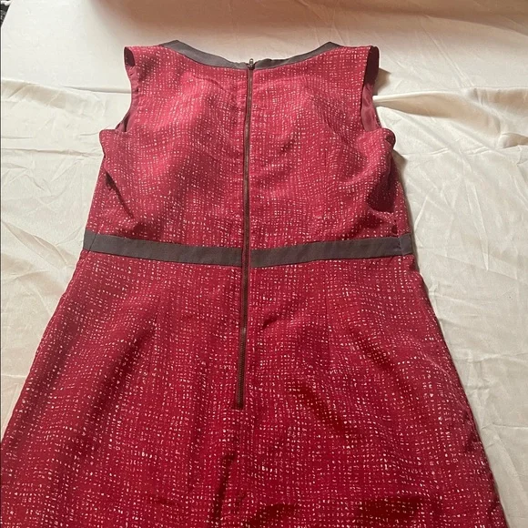 Merona Red and Gray Sleeveless Dress - Picture 5 of 16